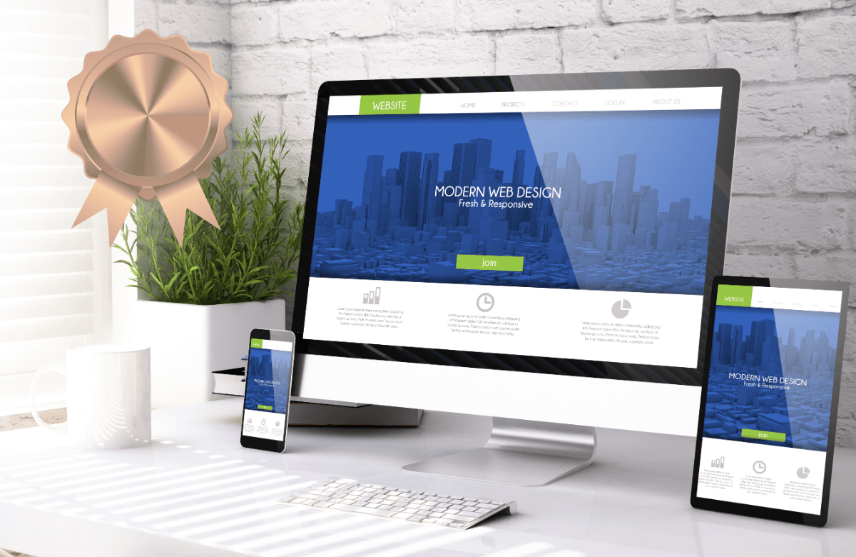 Dunkley Digital Website Design Bronze Package Image